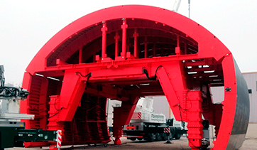 Eglinton formwork tunnel