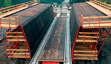 Carro para el viaducto de Ibaizabal.