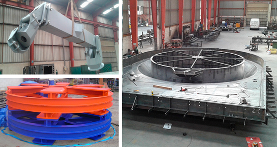 Fabricacion de estructuras metálicas especiales